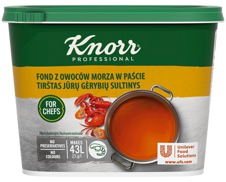 Fond z owoców morza w paście Knorr Professional 1 kg - 